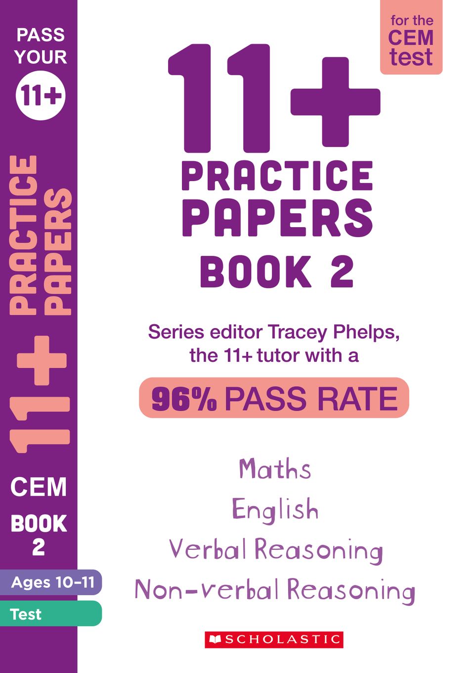 CEM 11+ Practice Papers Book 2 (Ages 10-11) Main Image
