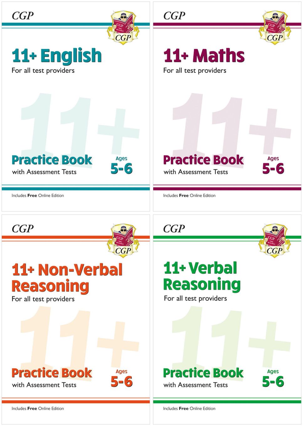 eBay 11+ Practice & Assessment Pack: English, Maths & Reasoning (Ages 5-6) Main Image
