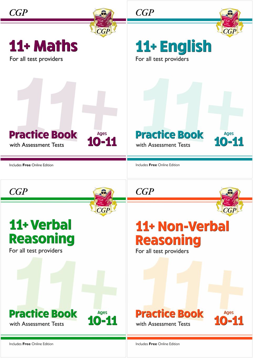 eBay 11+ Practice Books & Assessment Tests All Subjects (Ages 10-11) Main Image