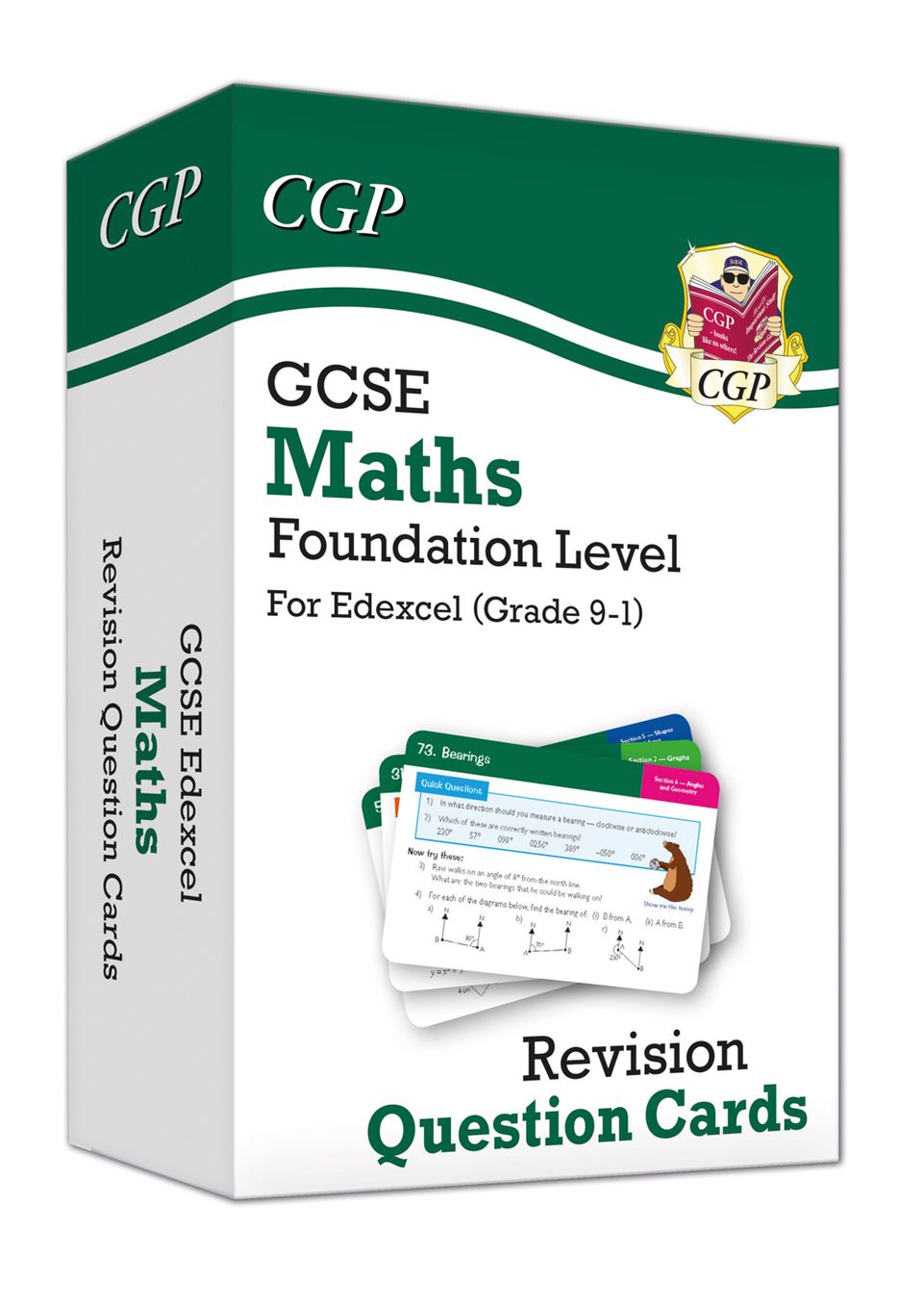 Edexcel GCSE Maths Revision Question Cards Foundation (Ages 15-16) Main Image