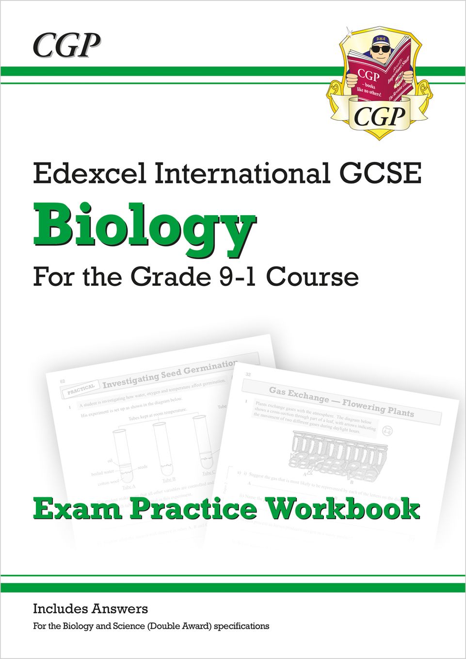 Edexcel International GCSE Biology: Exam Practice Workbook (includes Answers) Main Image
