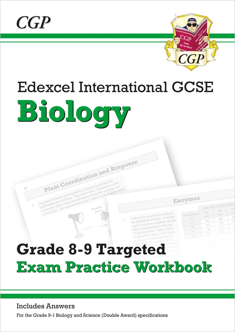 Edexcel International GCSE Biology: Grade 8-9 Targeted Exam Practice Workbook (with answers) Main Image