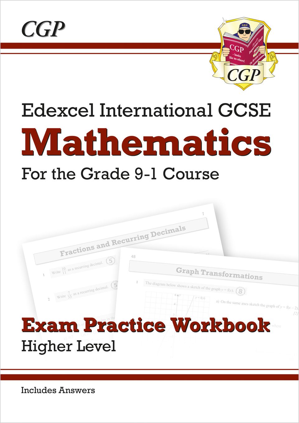 Edexcel International GCSE Maths Exam Practice Workbook: Higher (with Answers) Main Image