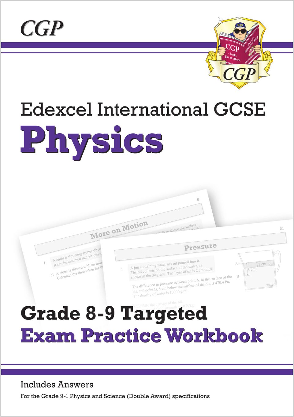 Edexcel International GCSE Physics: Grade 8-9 Targeted Exam Practice Workbook (with answers) Main Image
