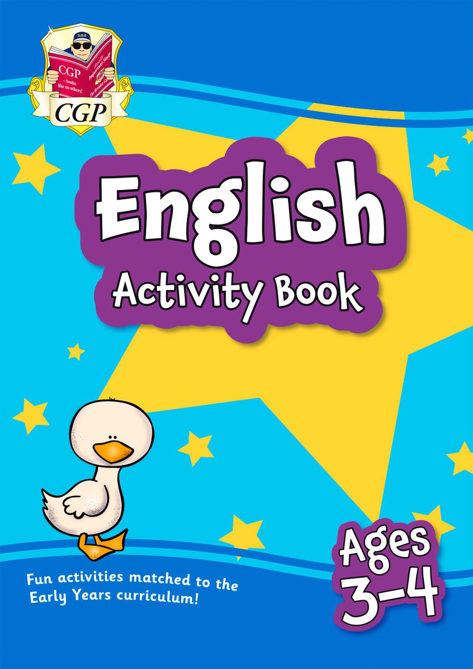 English Activity Book for Ages 3-4 (Preschool) Main Image