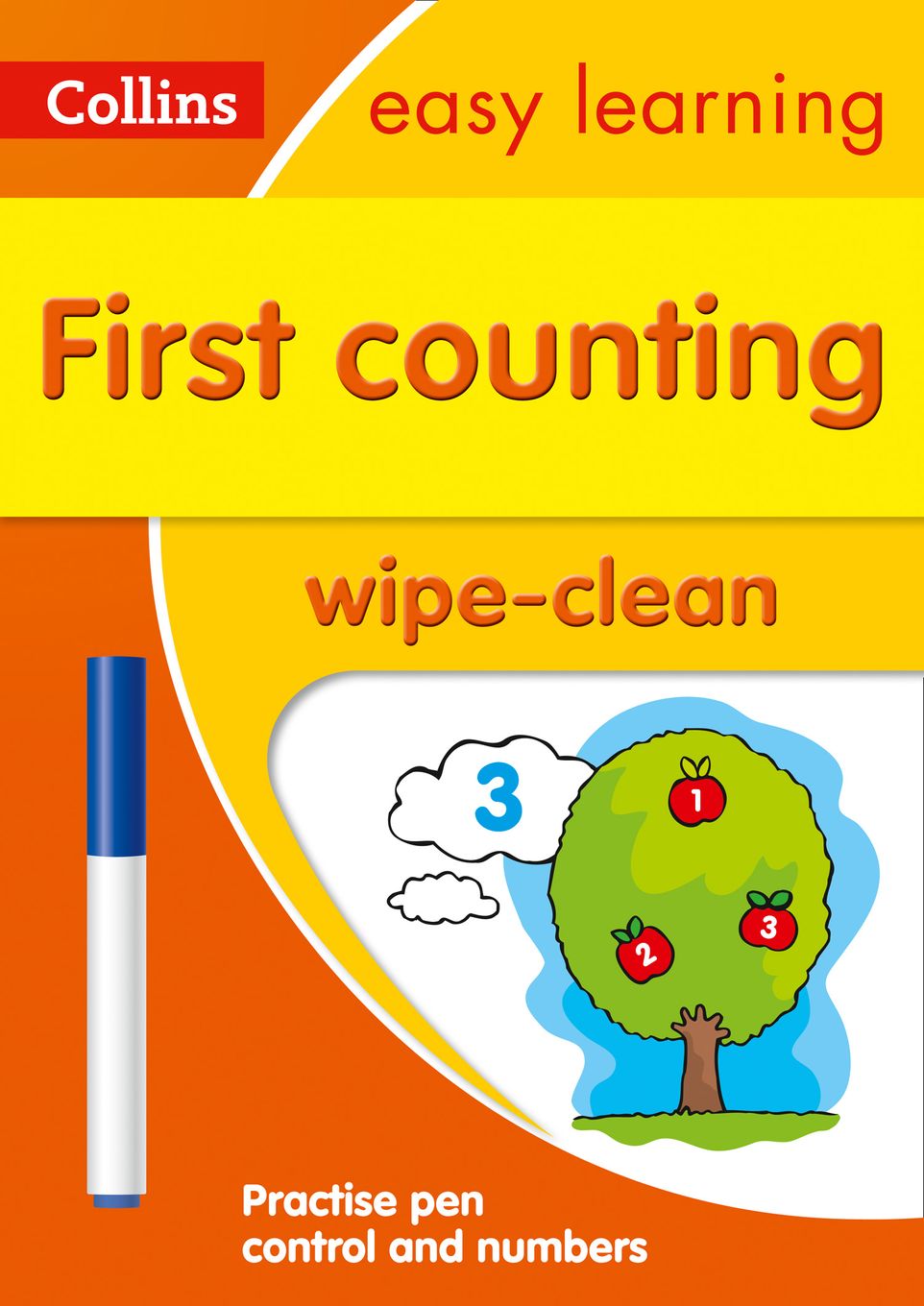 First Counting Wipe-Clean Maths Workbook (Ages 3-5) Main Image
