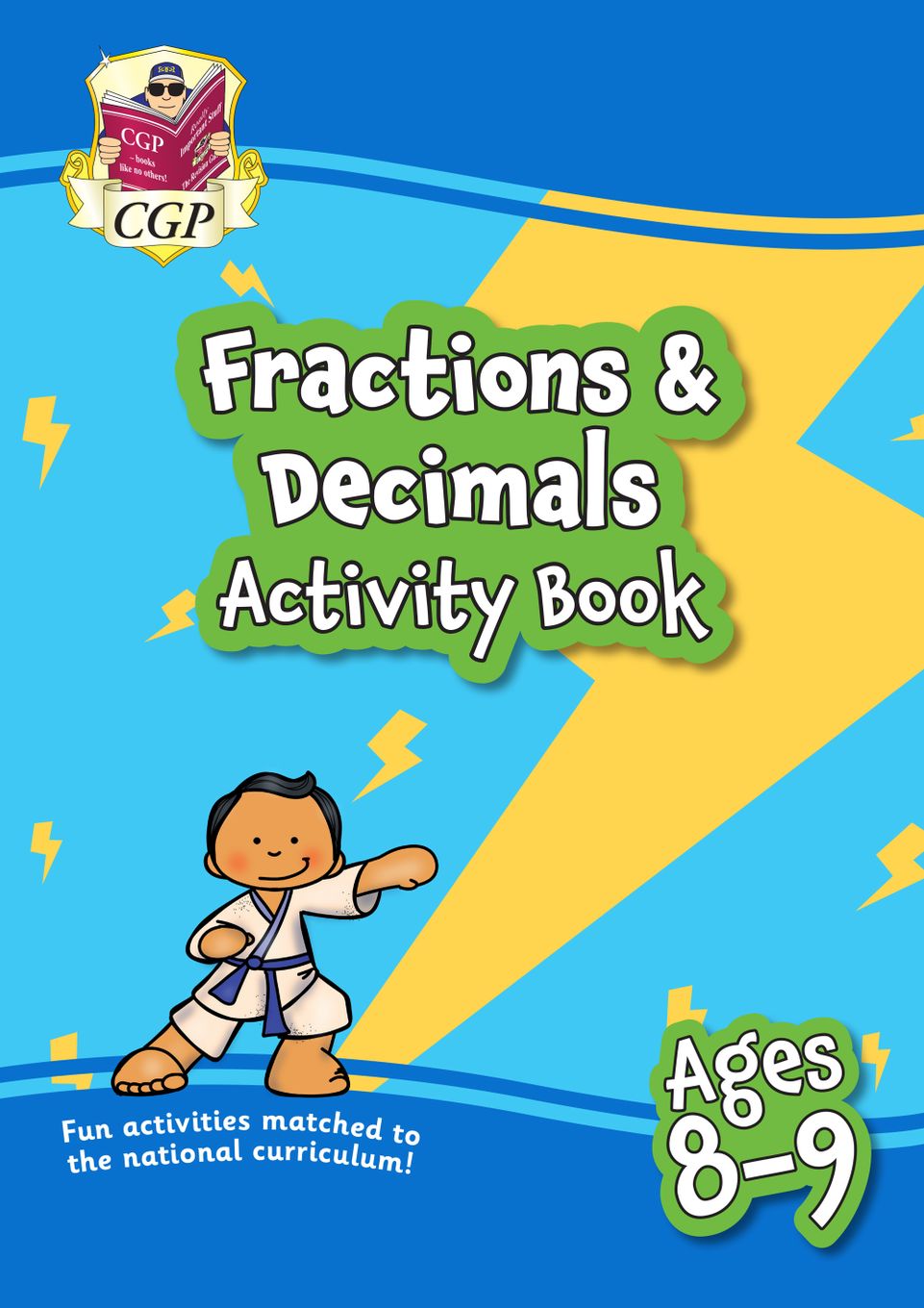 Fractions & Decimals Maths Activity Book for Ages 8-9 (Year 4) Main Image