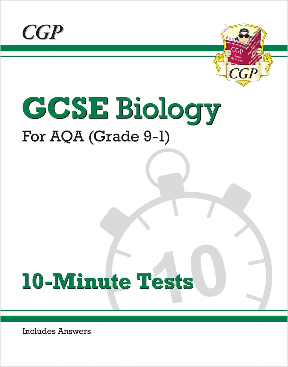 GCSE Biology AQA 10-Minute Tests Main Image