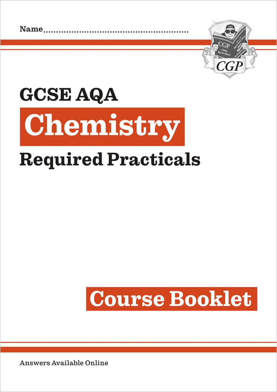 GCSE Chemistry AQA Required Practicals Course Booklet Main Image