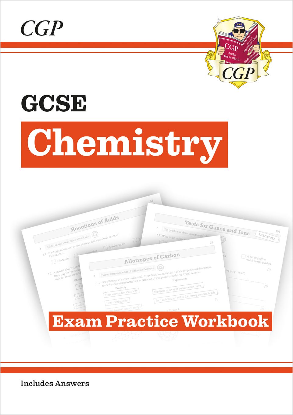 GCSE Chemistry Exam Workbook (Ages 14-16) Main Image