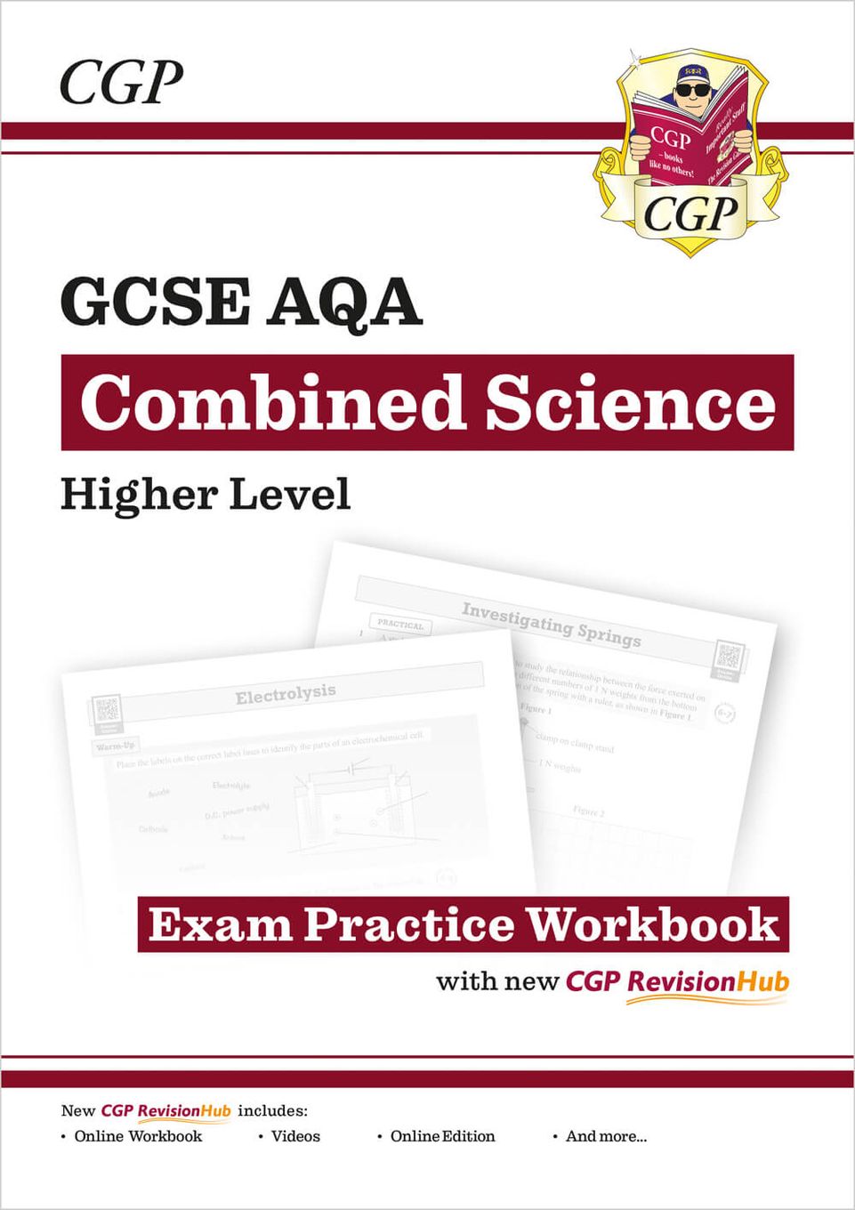 GCSE Combined Science AQA Higher Exam Practice Workbook Main Image