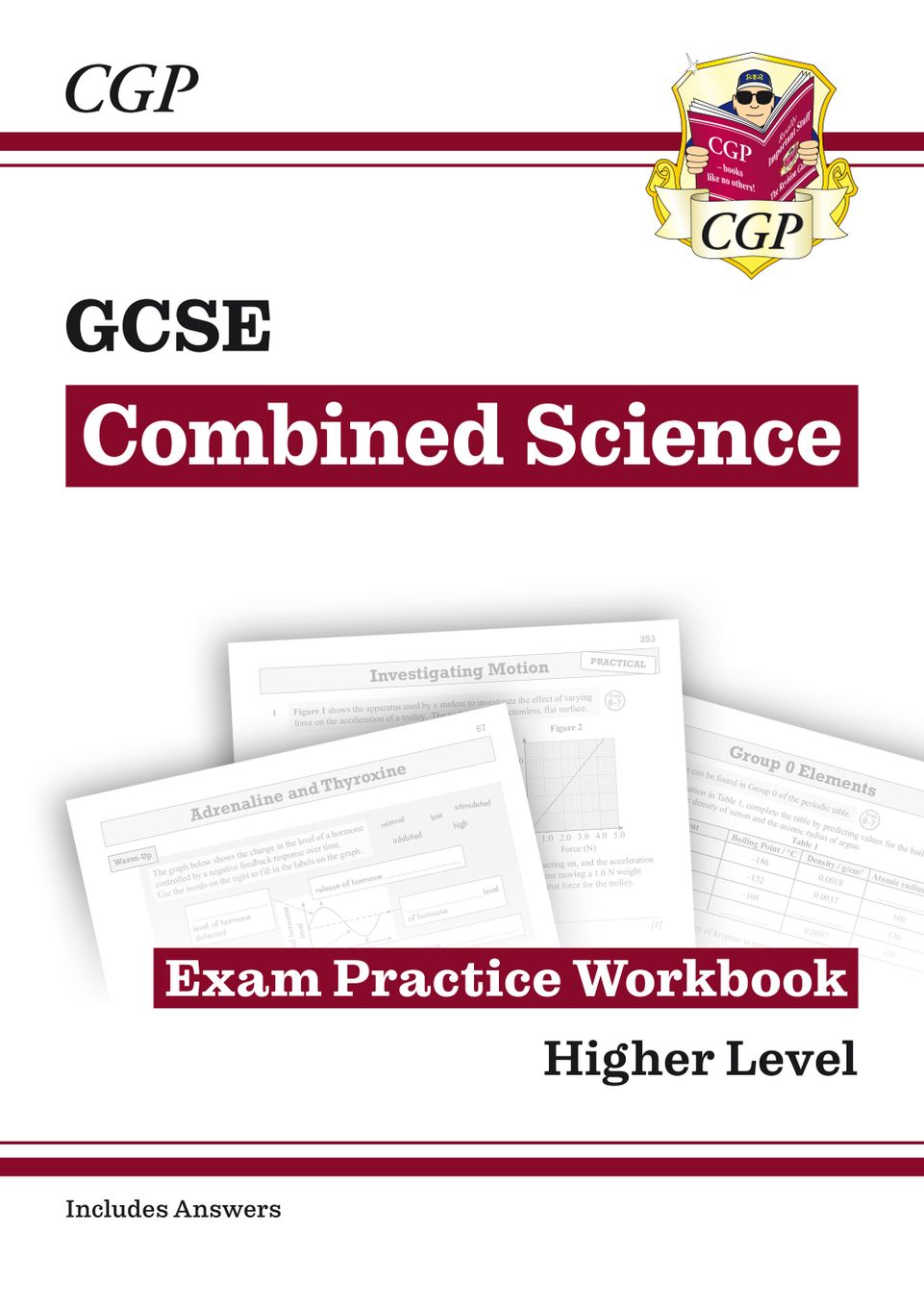 Grade 9-1 GCSE Combined Science: Exam Practice Workbook (with answers) - Higher Main Image