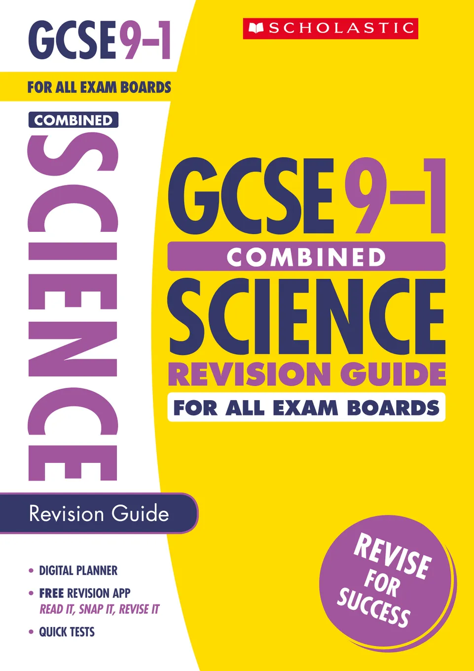 GCSE Combined Science Revision Guide (Ages 14-16) Main Image