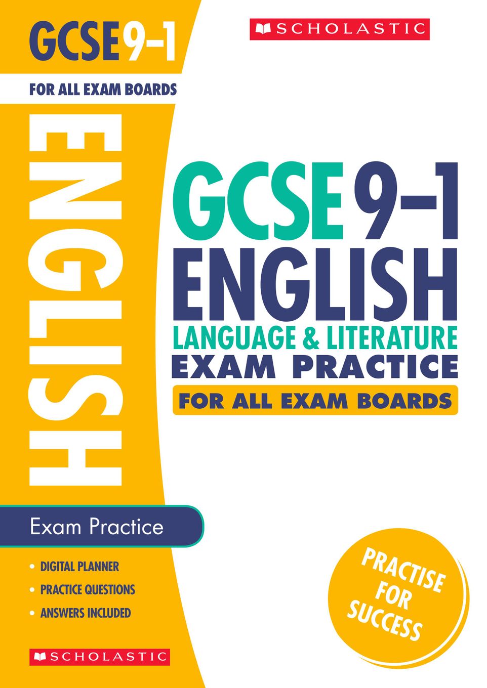 GCSE English Exam Workbook (Ages 14-16) Main Image