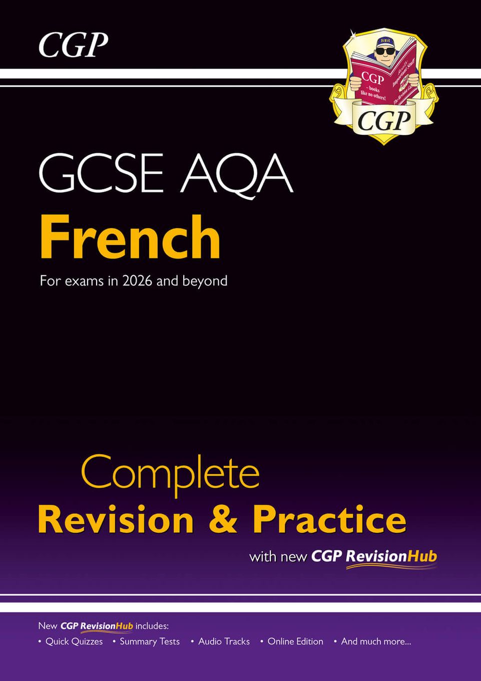 GCSE French AQA Complete Revision & Practice with CGP RevisionHub (for exams from 2026) Main Image