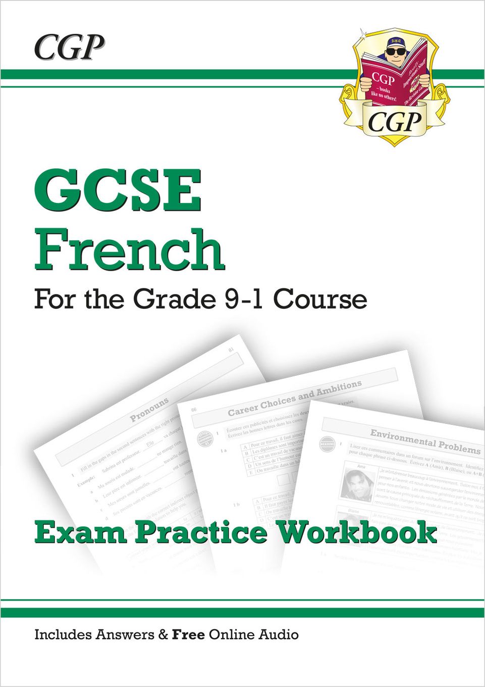 GCSE French Exam Practice Workbook (Ages 14-16) Main Image