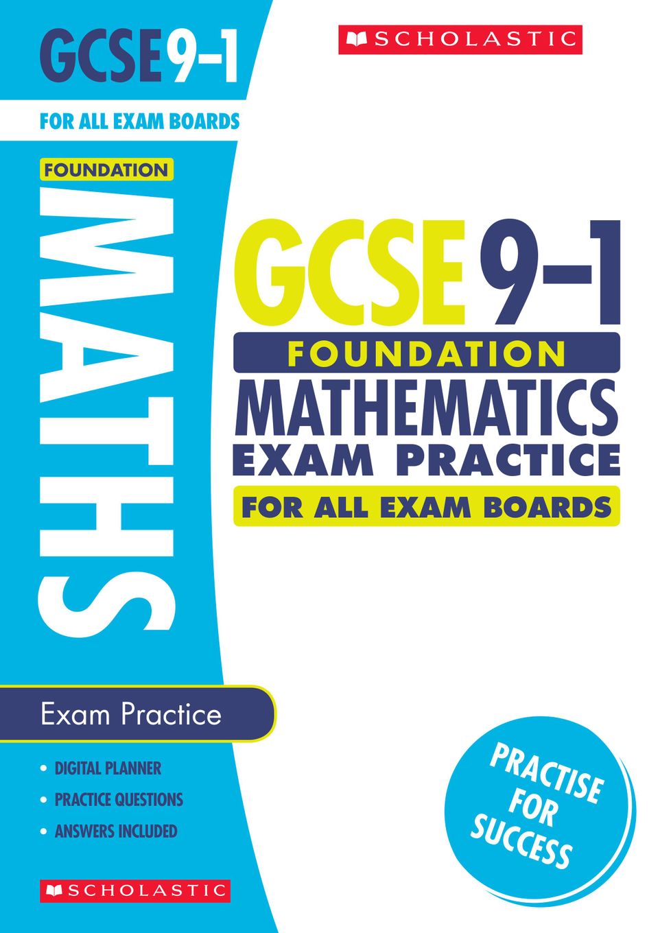 GCSE Maths Exam Workbook Foundation (Ages 14-16) Main Image