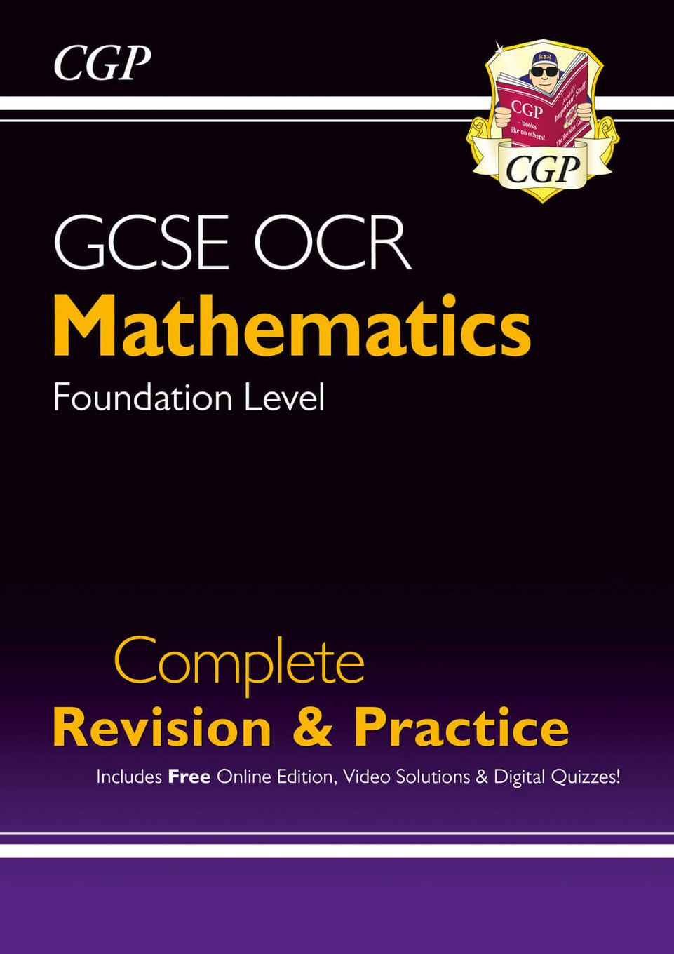 GCSE Maths OCR Complete Revision & Practice: Foundation (with Online Ed, Videos & Quizzes) Main Image
