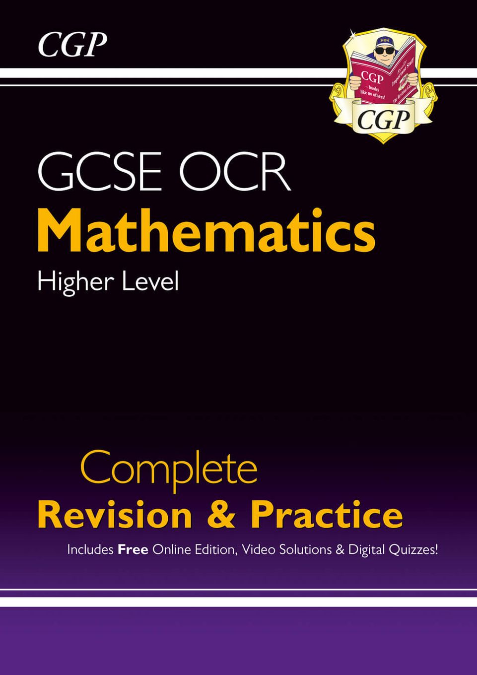 GCSE Maths OCR Complete Revision & Practice: Higher (with Online Ed, Videos & Quizzes) Main Image