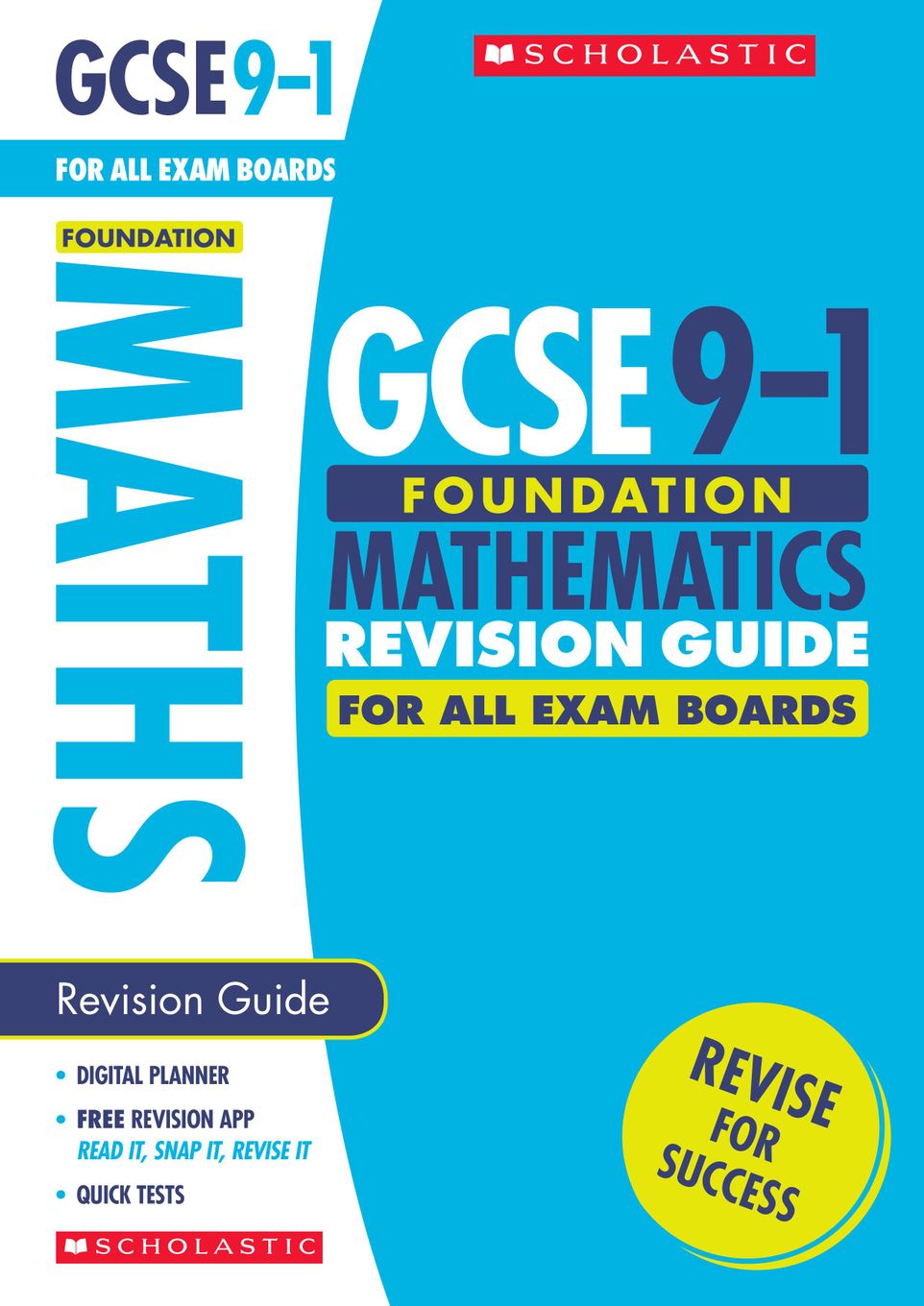 GCSE Maths Revision Guide Foundation (Ages 14-16) Main Image