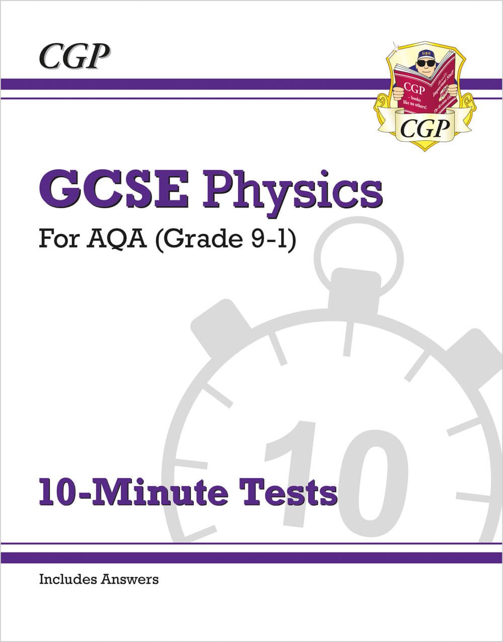 GCSE Physics AQA 10-Minute Tests Main Image