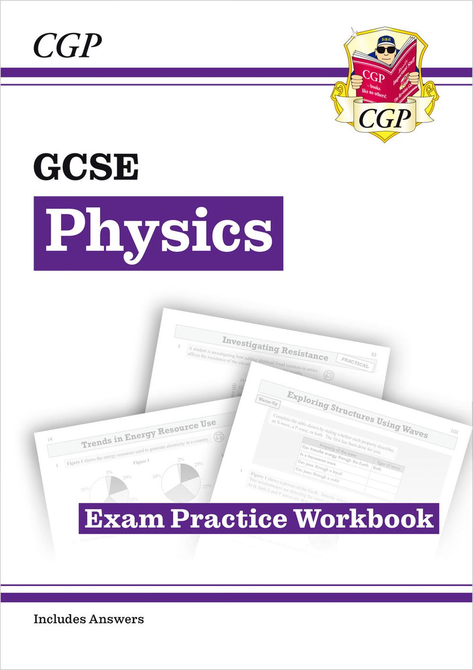 GCSE Physics Exam Workbook (Ages 14-16) Main Image