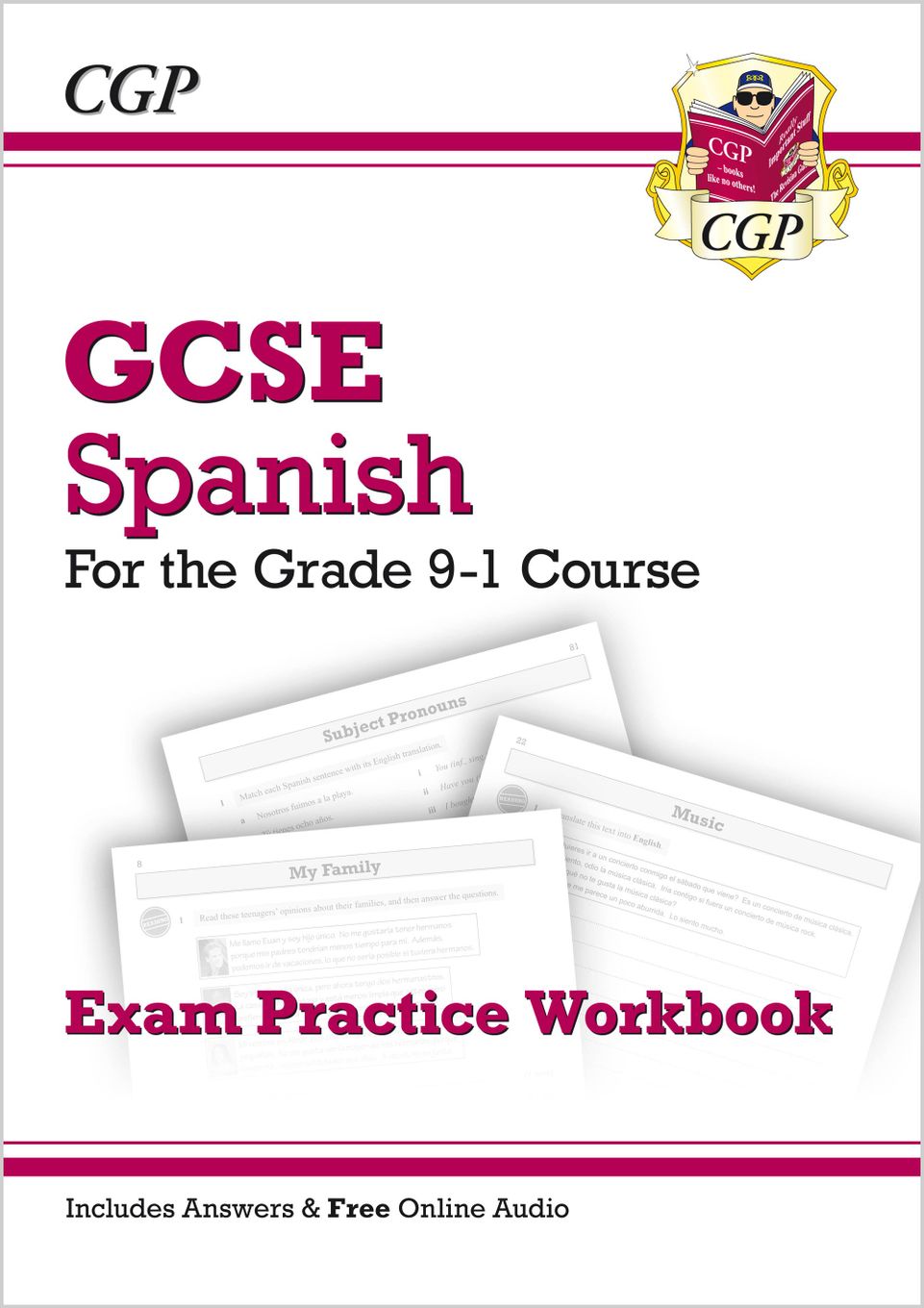 GCSE Spanish Exam Practice Workbook (Ages 14-16) Main Image