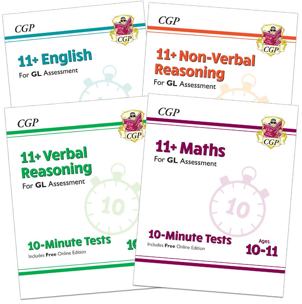 GL 11+ 10-Minute Tests Pack (Ages 10-11) Main Image
