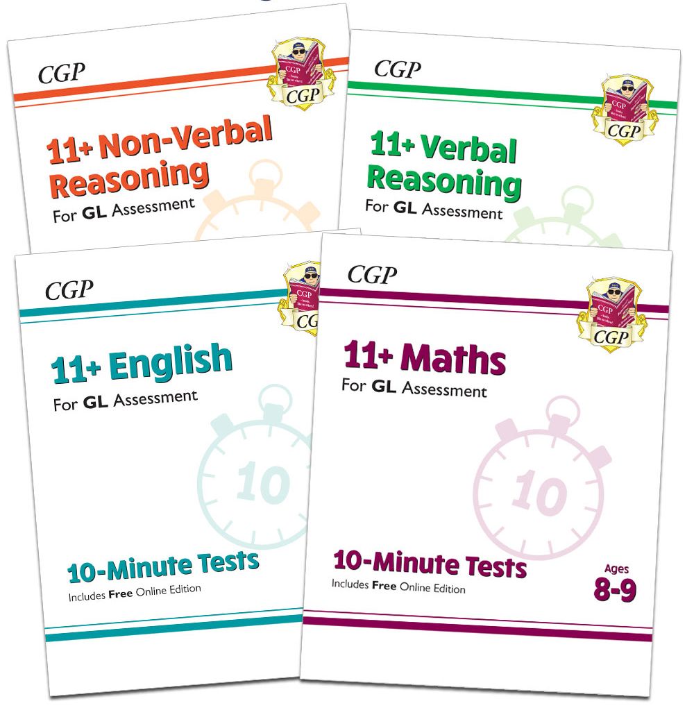GL 11+ 10-Minute Tests Pack (Ages 8-9) Main Image
