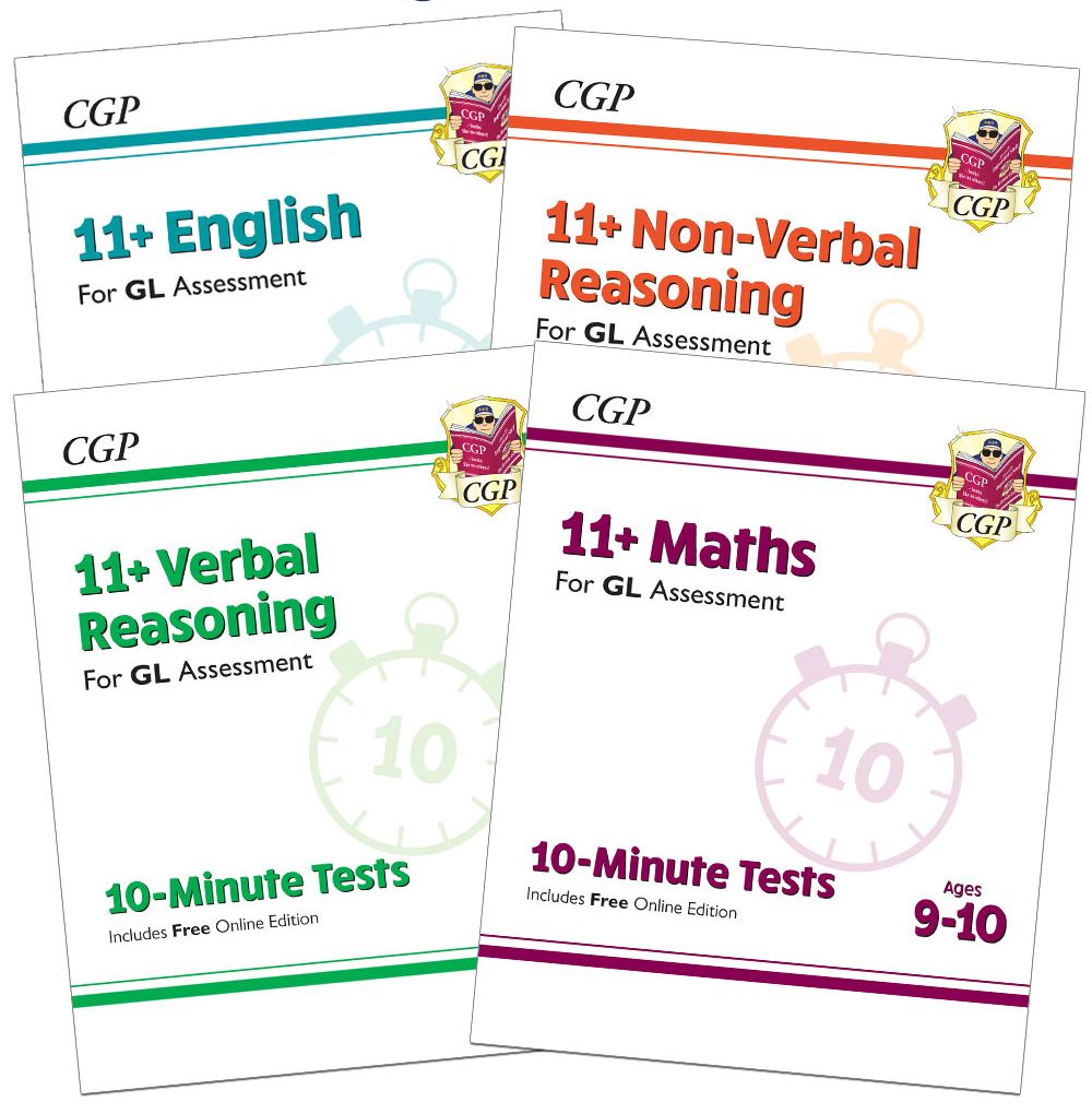 GL 11+ 10-Minute Tests Pack (Ages 9-10) Main Image