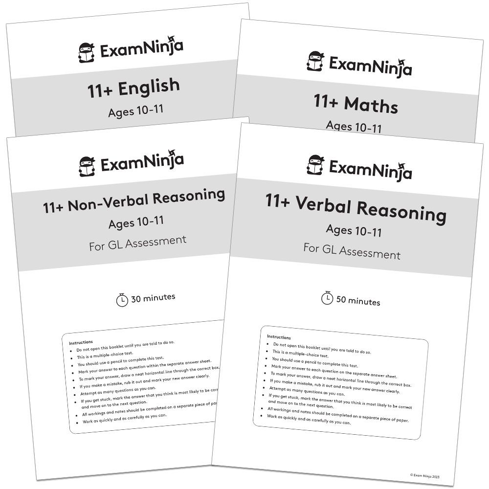 GL 11+ Essential Practice Papers Download (Ages 10-11) Main Image