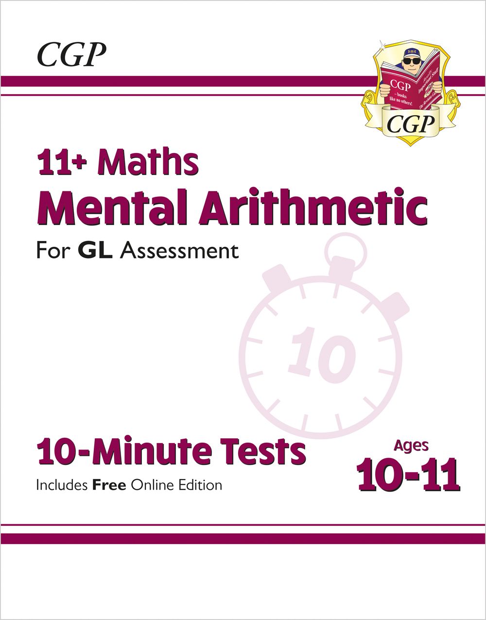 GL 11+ Mental Arithmetic 10-Minute Tests (Ages 10-11) Main Image