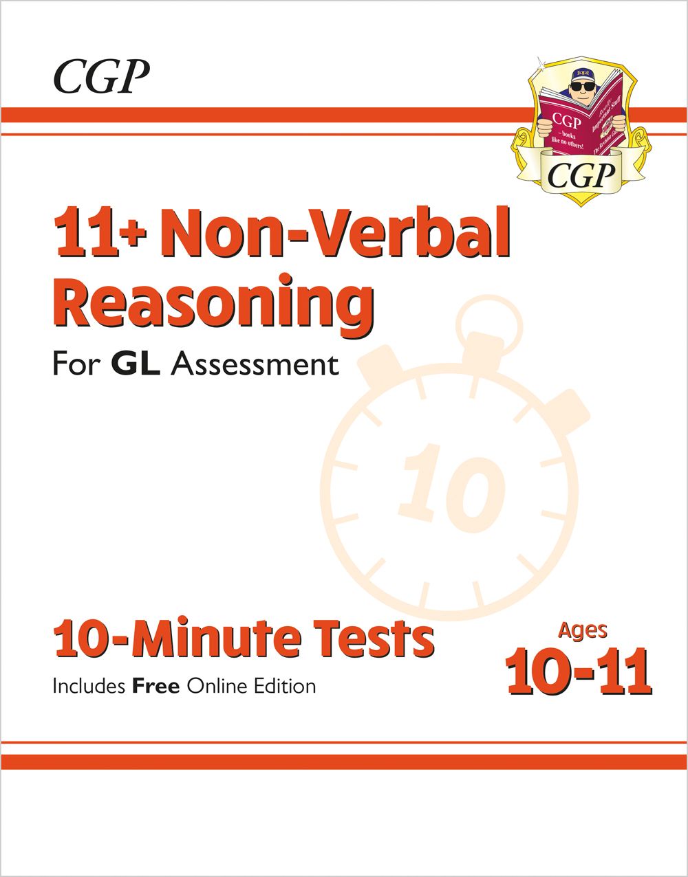 GL 11+ Non-Verbal Reasoning 10-Minute Tests (Ages 10-11) Main Image