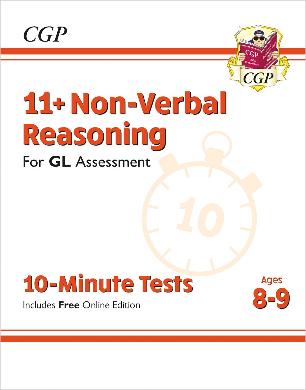 GL 11+ Non-Verbal Reasoning 10-Minute Tests (Ages 8-9) Main Image