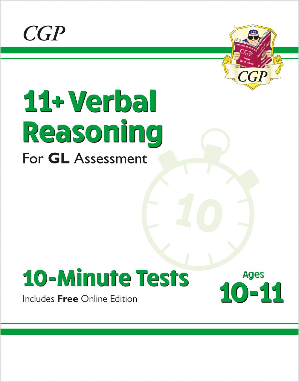 GL 11+ Verbal Reasoning 10-Minute Tests (Ages 10-11) Main Image