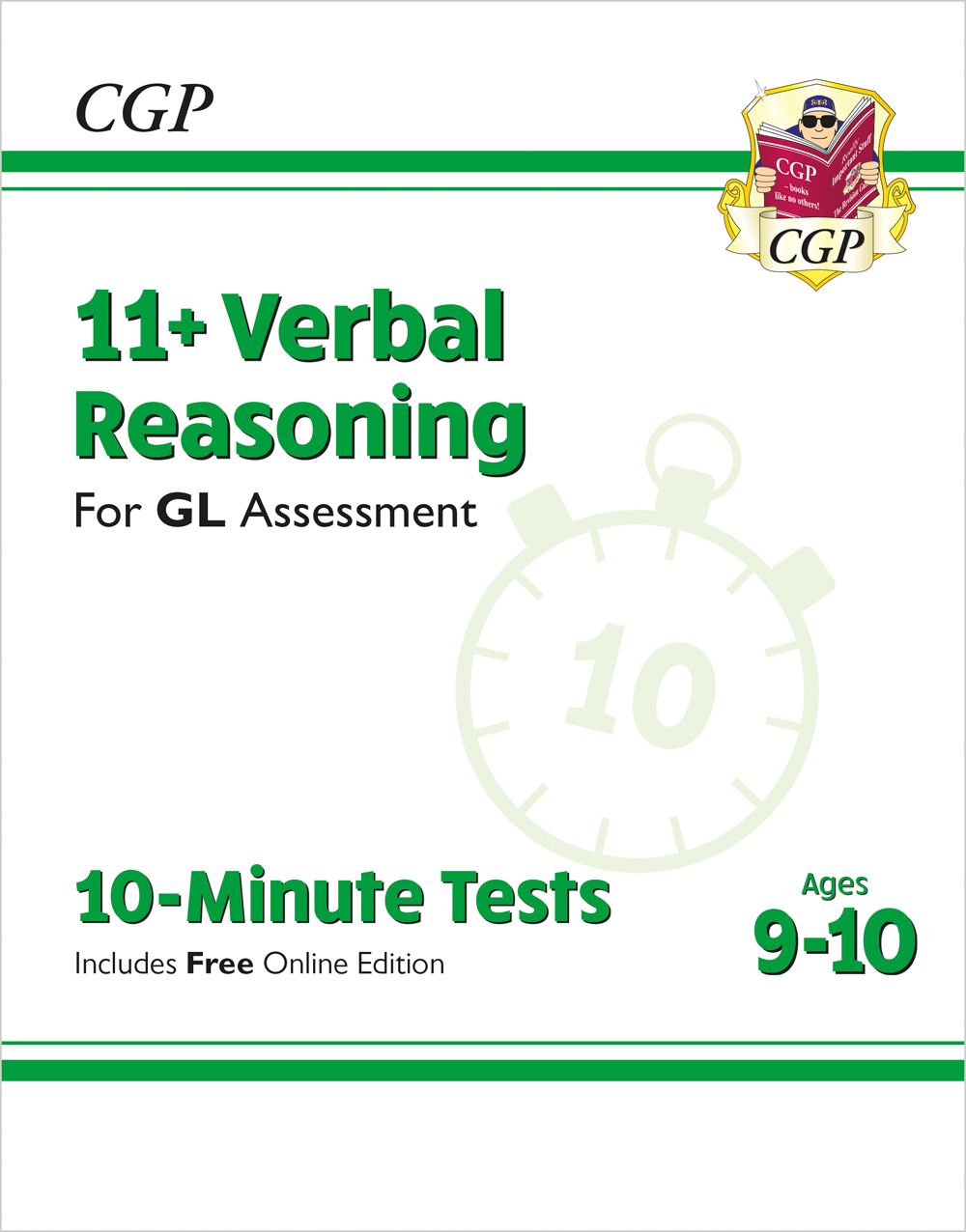 GL 11+ Verbal Reasoning 10-Minute Tests (Ages 9-10) Main Image