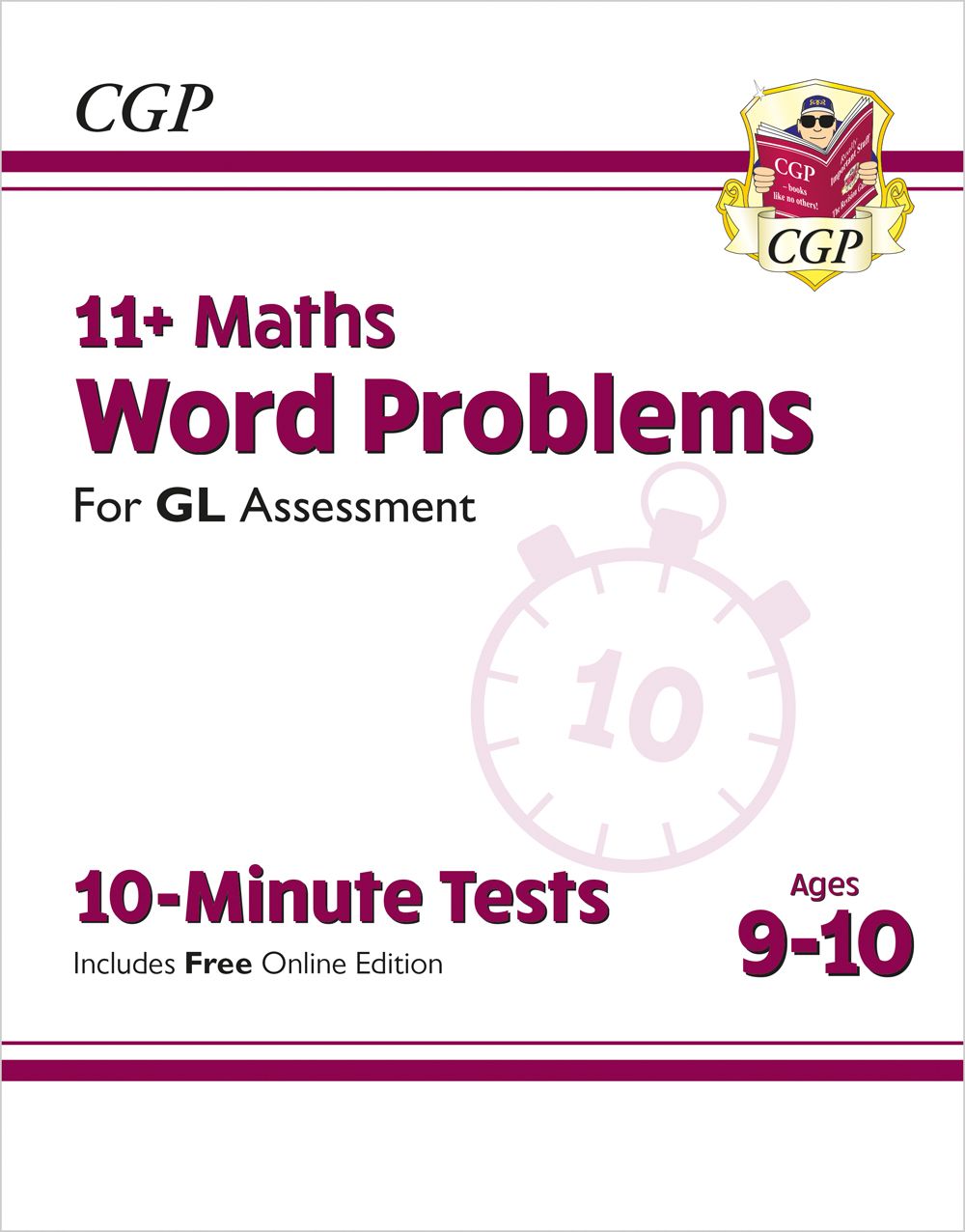 GL 11+ Word Problems 10-Minute Tests (Ages 9-10) Main Image