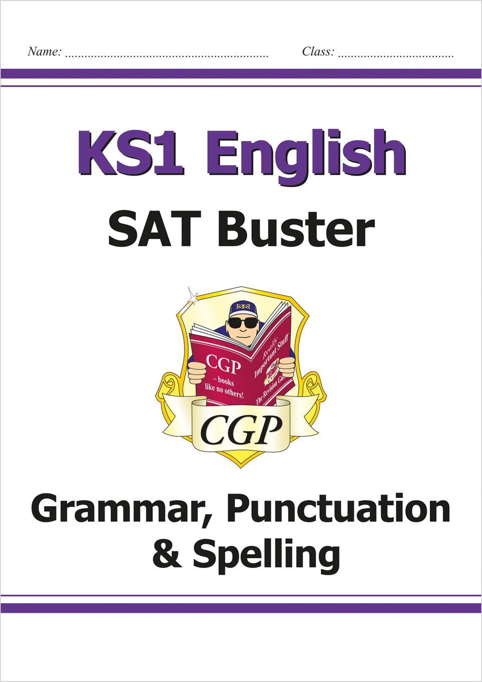 KS1 English SAT Buster: Grammar, Punctuation & Spelling (for end of year assessments) Main Image