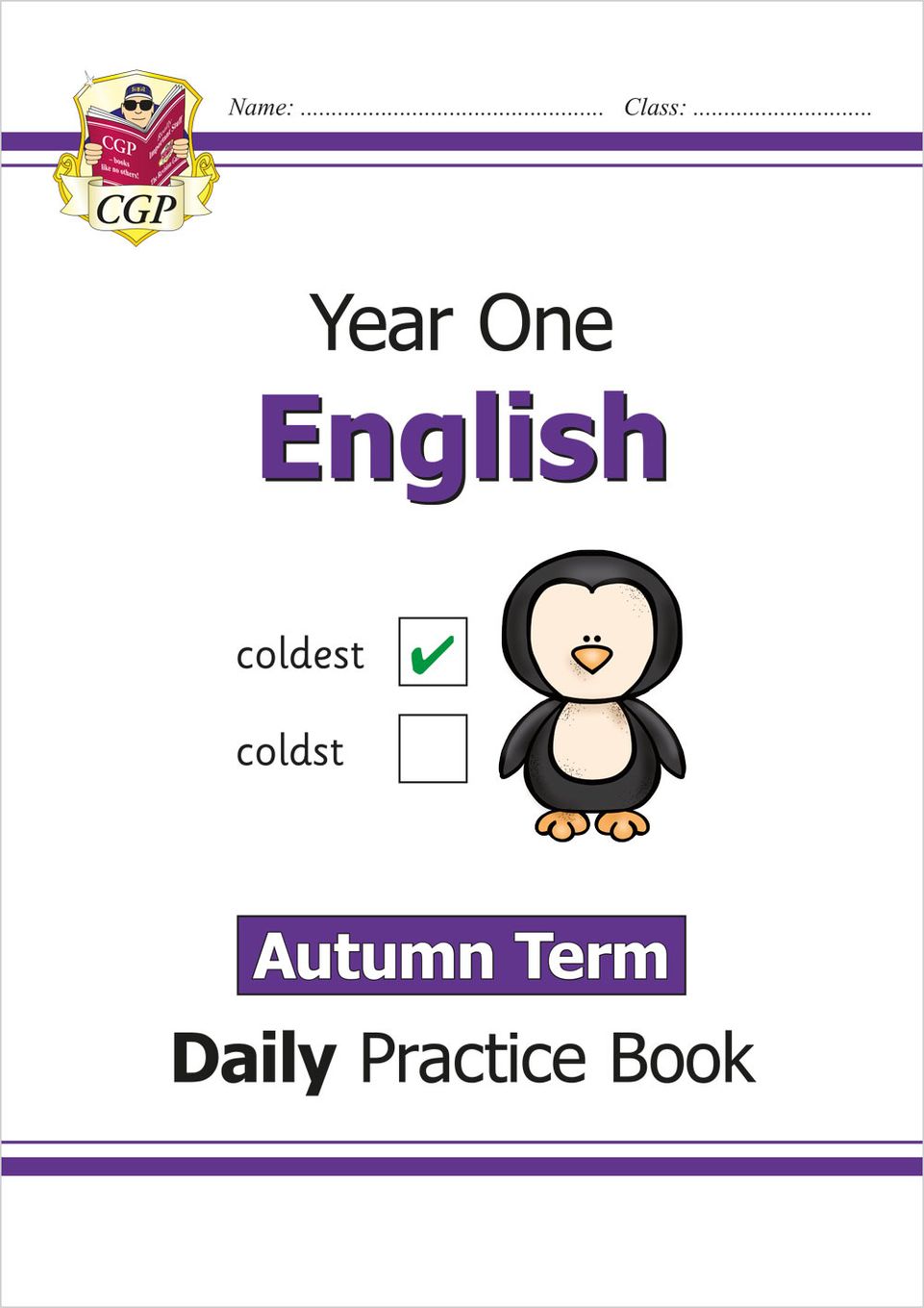 KS1 English Year 1 Daily Practice Book: Autumn Term Main Image