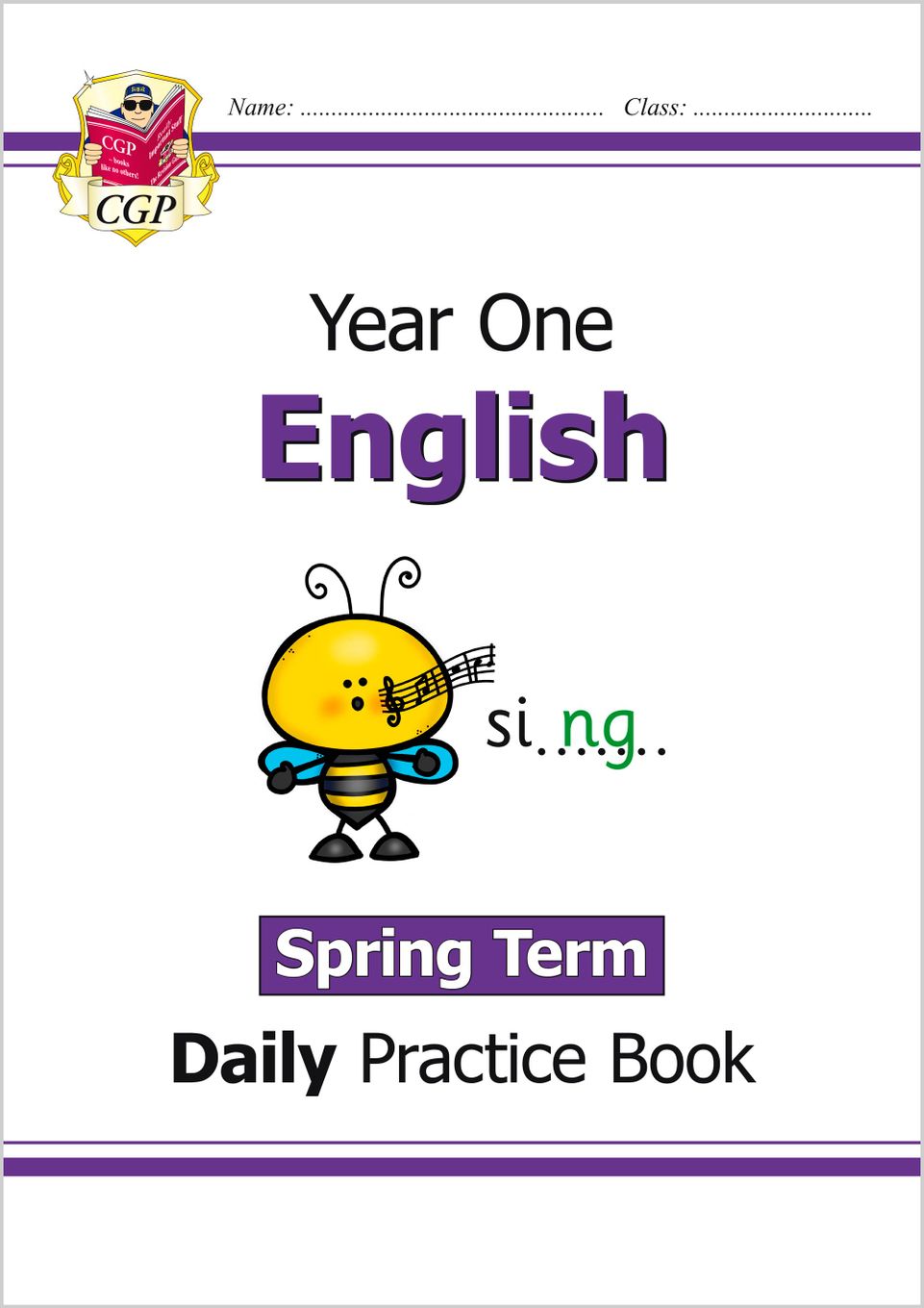 KS1 English Year 1 Daily Practice Book: Spring Term Main Image