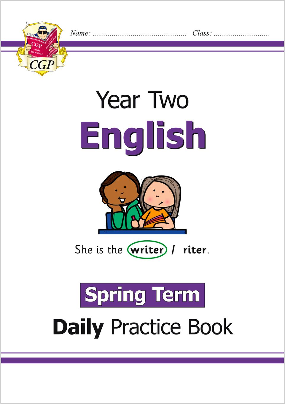 KS1 English Year 2 Daily Practice Book: Spring Term Main Image