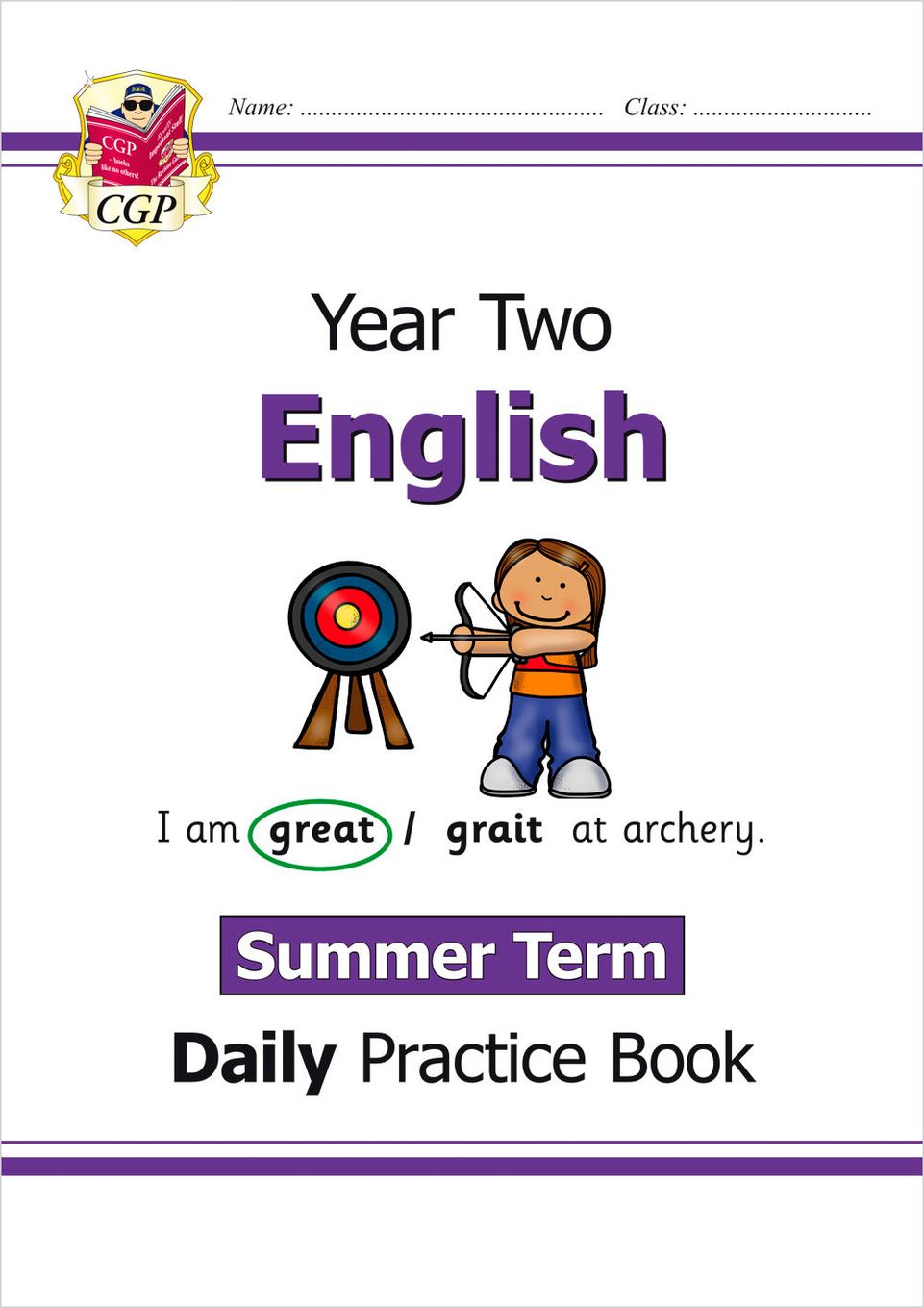 KS1 English Year 2 Daily Practice Book: Summer Term Main Image