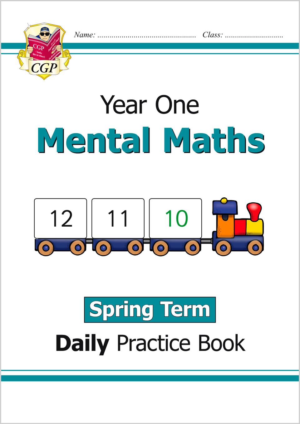 KS1 Mental Maths Year 1 Daily Practice Book: Spring Term Main Image