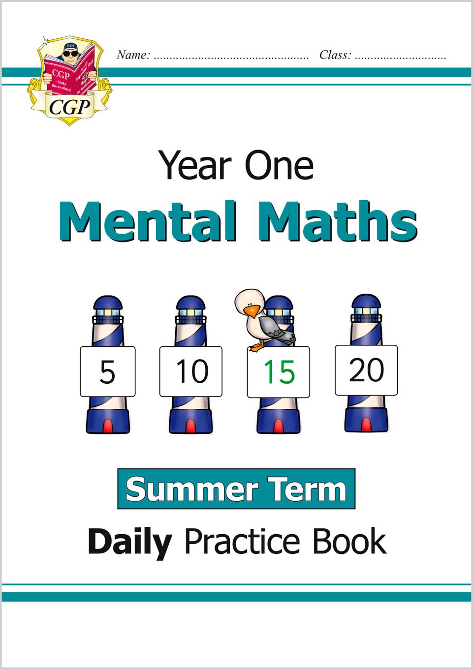 KS1 Mental Maths Year 1 Daily Practice Book: Summer Term Main Image