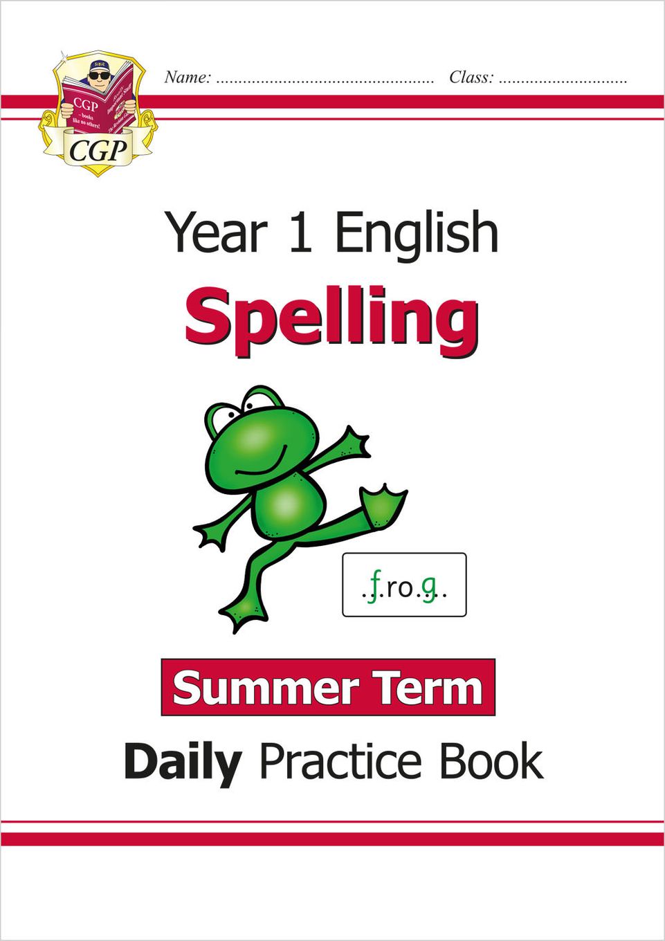 KS1 Spelling Year 1 Daily Practice Book: Summer Term Main Image