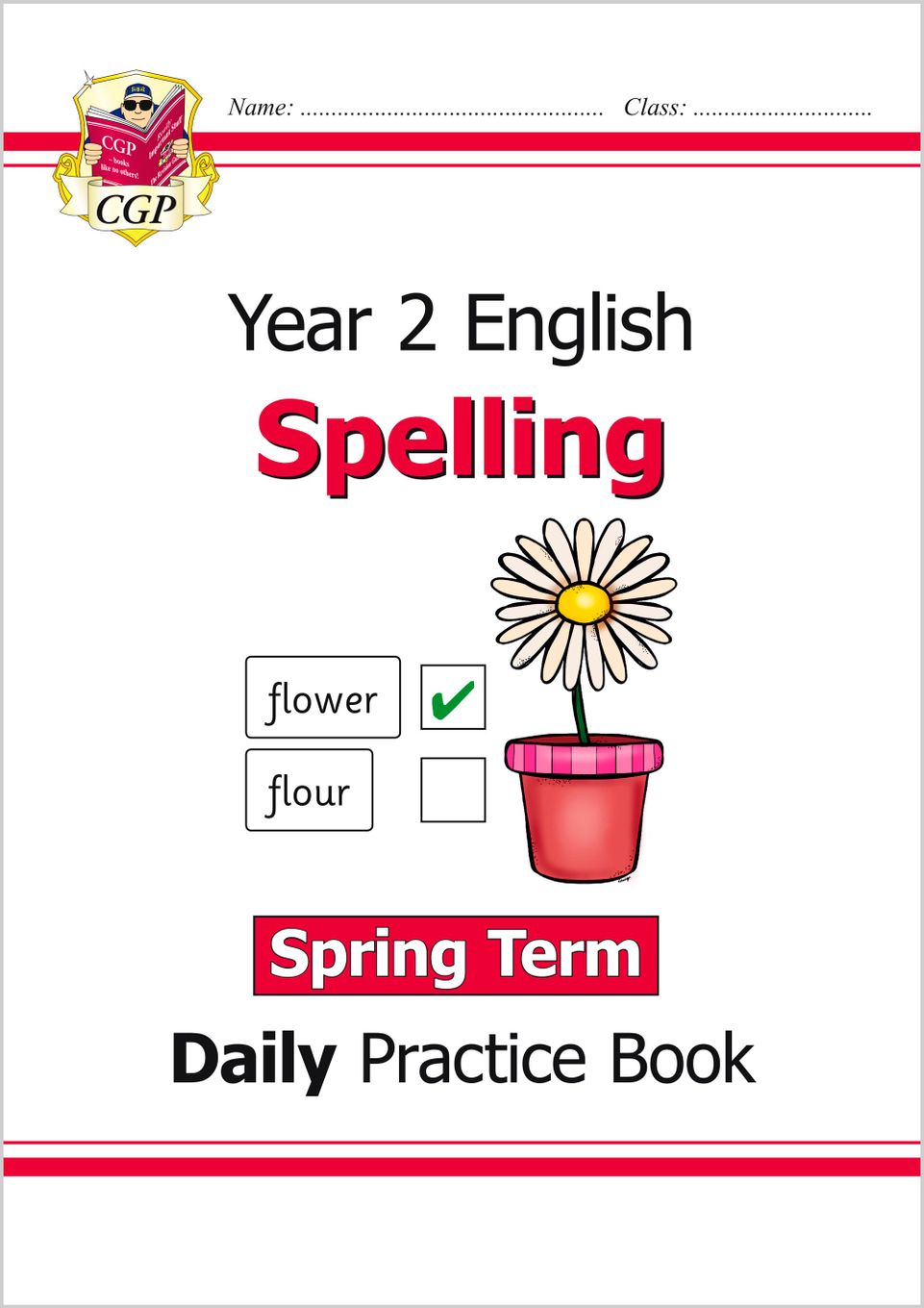 KS1 Spelling Year 2 Daily Practice Book: Spring Term Main Image