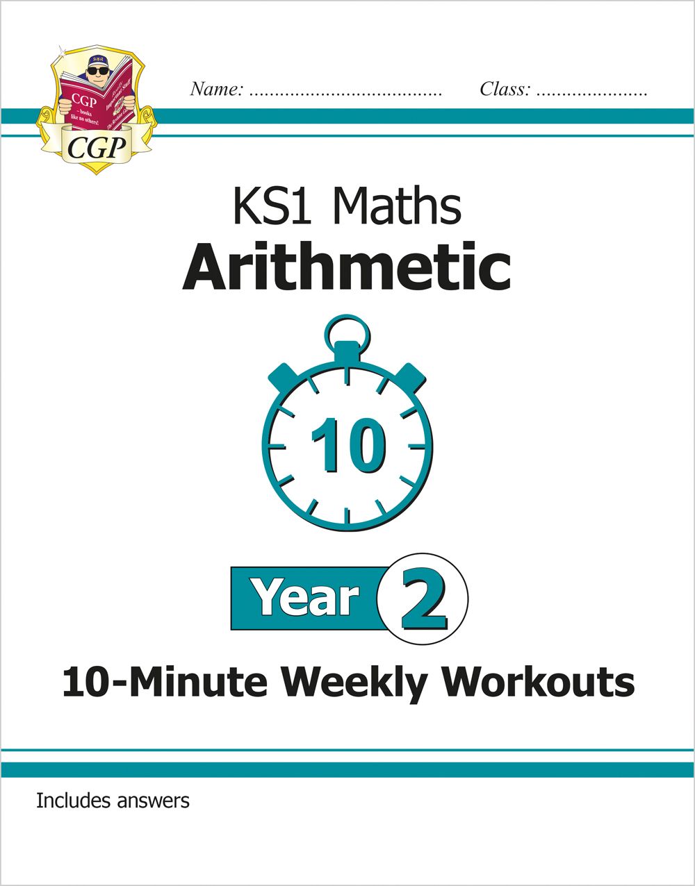 KS1 Year 2 Maths 10-Minute Weekly Workouts: Arithmetic Main Image