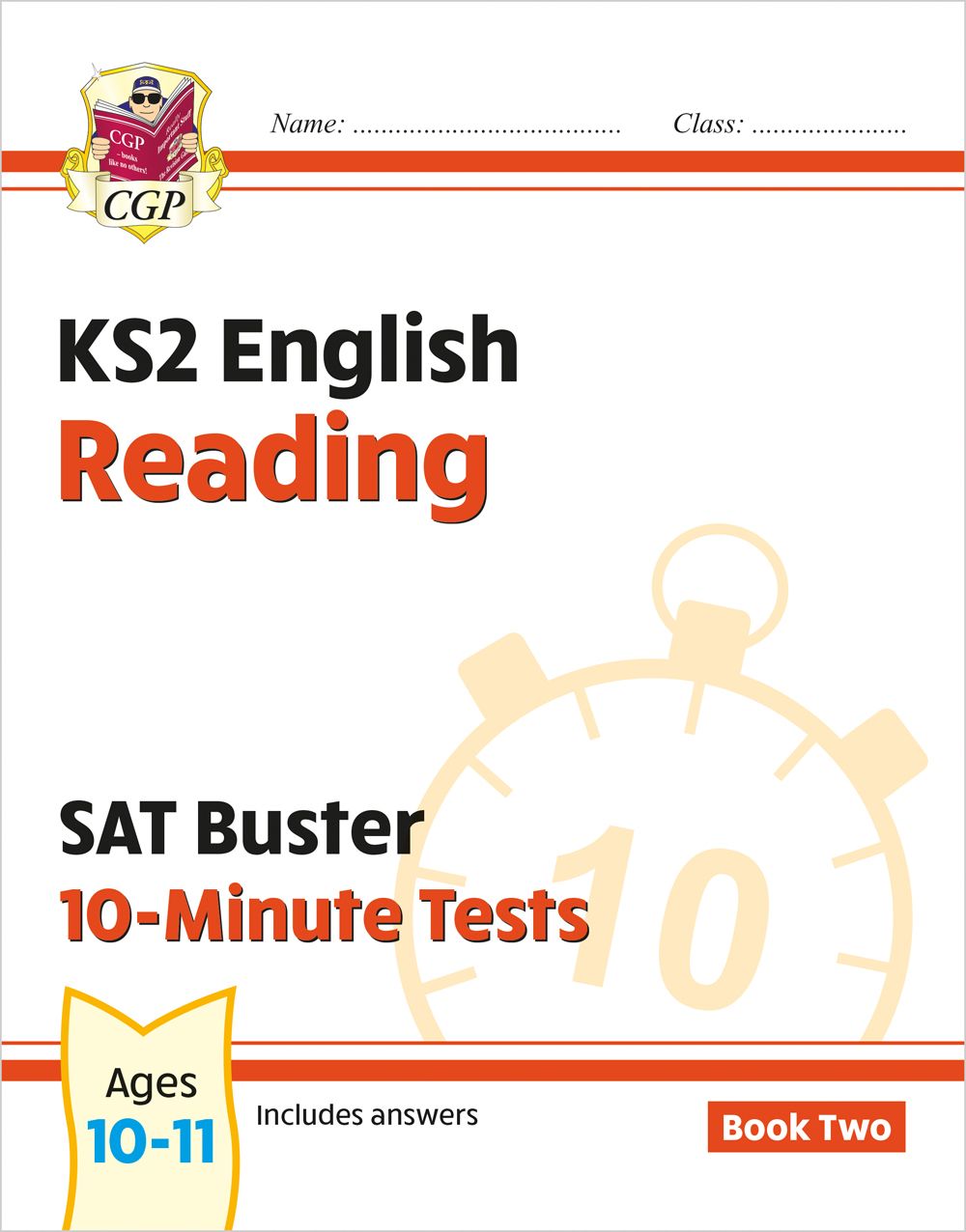 KS2 English SAT Buster 10-Minute Tests: Reading - Book 2 (for the 2024 tests) Main Image