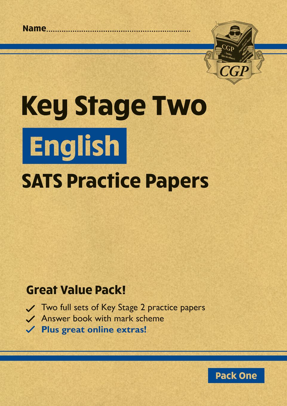KS2 English SATS Practice Papers: Pack 1 - for the 2024 tests (with free Online Extras) Main Image