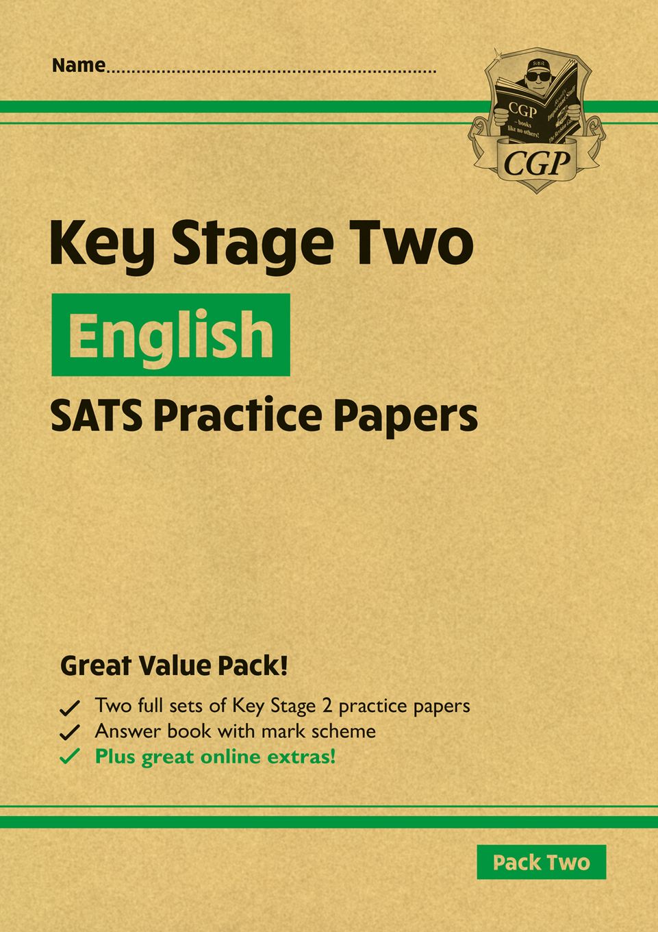 KS2 English SATS Practice Papers: Pack 2 - for the 2024 tests (with free Online Extras) Main Image